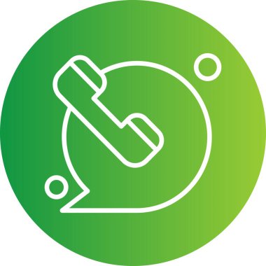 Vektör telefonu Ico, vektör illüstrasyonu