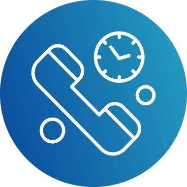 Vektör telefonu Ico, vektör illüstrasyonu