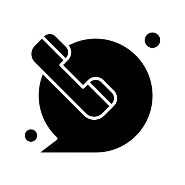 Vektör telefonu Ico, vektör illüstrasyonu