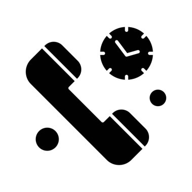 Vektör telefonu Ico, vektör illüstrasyonu