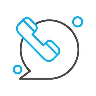 Vektör telefonu Ico, vektör illüstrasyonu