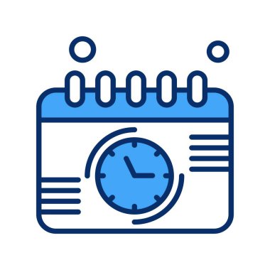 Vektör Takvimi Ico, vektör illüstrasyonu