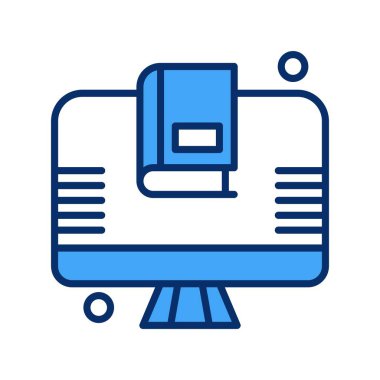 Vektör lcd Ico, vektör illüstrasyonu