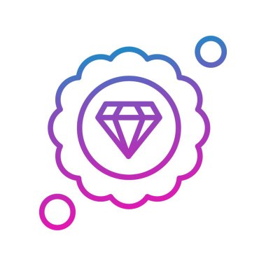  Vektör Elmas Ico, vektör illüstrasyonu