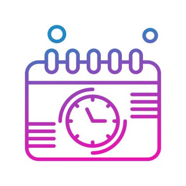 Vektör Takvimi Ico, vektör illüstrasyonu