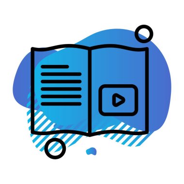 Simge, Vektör illüstrasyonu öğreniliyor