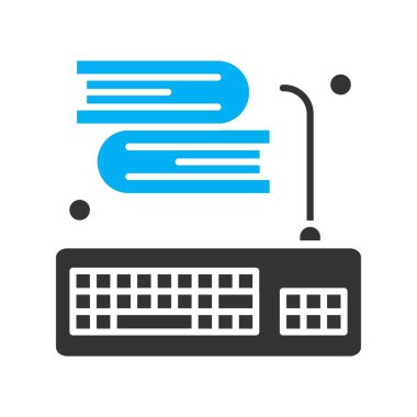 Vektör klavyesi Ico, Vektör İllüstrasyonu