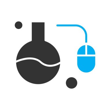 Vektör test tüpü Ico, Vektör İllüstrasyonu