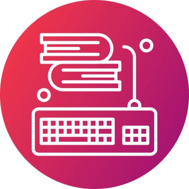 Vektör klavyesi Ico, Vektör İllüstrasyonu