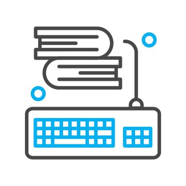 Vektör klavyesi Ico, Vektör İllüstrasyonu