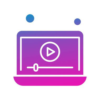  dizüstü bilgisayar simgesi, vektör illüstrasyonu