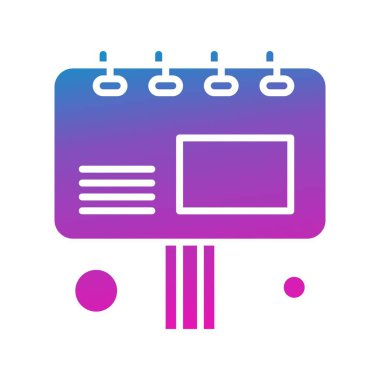 Vektör Pazarlama Ağ Simgesi