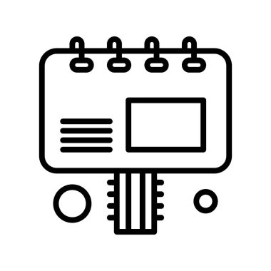 Vektör Pazarlama Ağ Simgesi