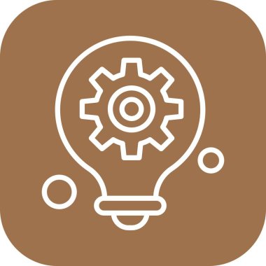 Ampul Simgesi, Vektör illüstrasyonu