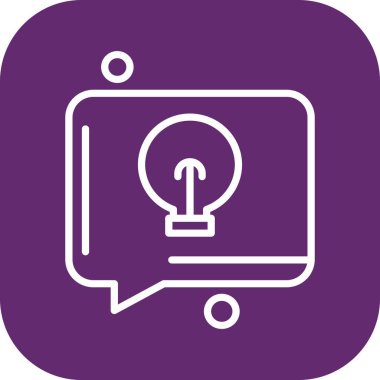 Ampul Simgesi, Vektör illüstrasyonu