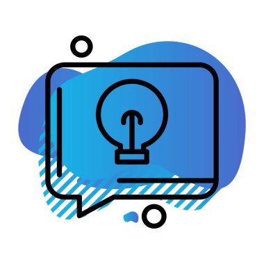 Ampul Simgesi, Vektör illüstrasyonu