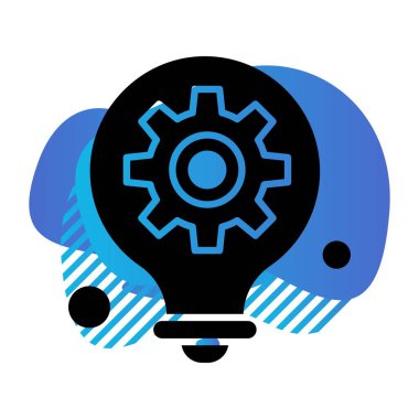 Ampul Simgesi, Vektör illüstrasyonu