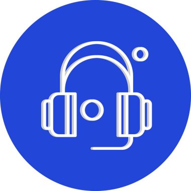  Vektör kulaklık ağı simgesi