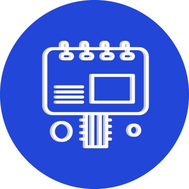 Vektör Pazarlama Ağ Simgesi