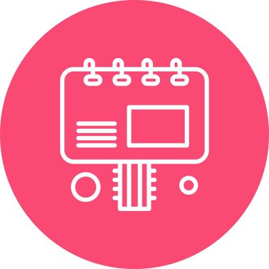 Vektör Pazarlama Ağ Simgesi