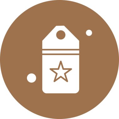 Vektör etiketi simgesi