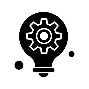  Ampul Simgesi, Vektör illüstrasyonu