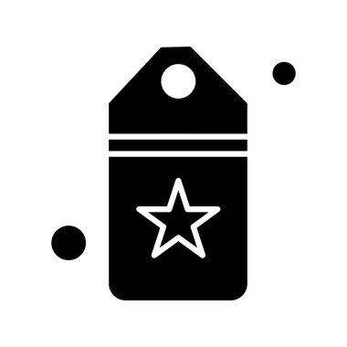 Vektör etiketi simgesi