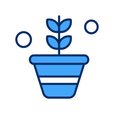 Vektör Çiçek Simgesi, Vektör İllüstrasyonu