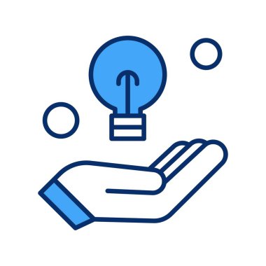 Vektör hava balonu Ico, Vektör İllüstrasyonu