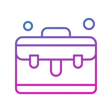 Vektör evrak çantası Ico, Vektör İllüstrasyonu