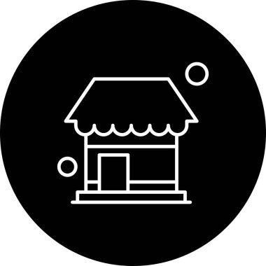 Vektör dükkanı Ico, Vektör İllüstrasyonu