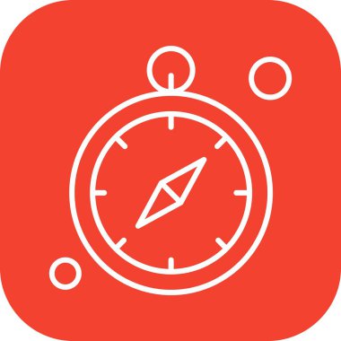  Vektör kronometresi Ico, Vektör İllüstrasyonu