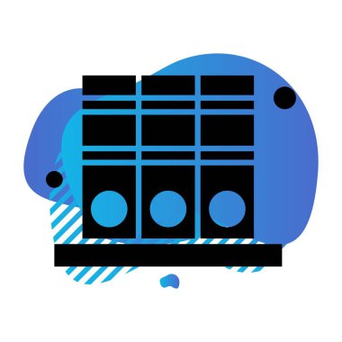  Vektör dosyaları Ico, vektör illüstrasyonu