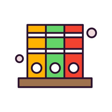  Vektör dosyaları Ico, vektör illüstrasyonu