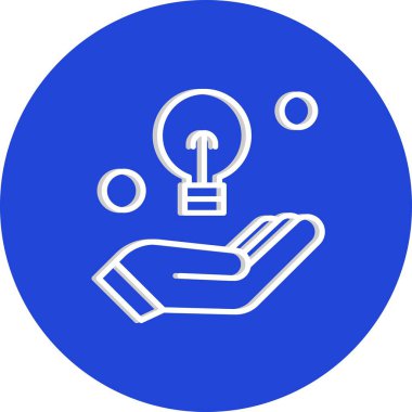 Vektör hava balonu Ico, vektör illüstrasyonu