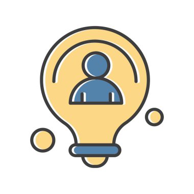 Renkli Vektör hava balonu Simgesi 