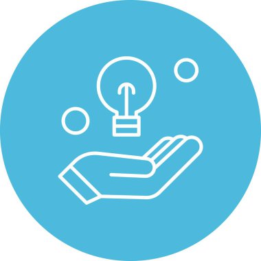 Vektör hava balonu Ico, vektör illüstrasyonu