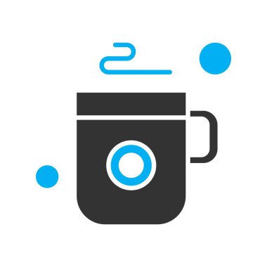 Vektör Kahve İco, vektör illüstrasyon