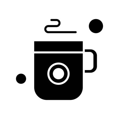 Vektör Kahve İco, vektör illüstrasyon