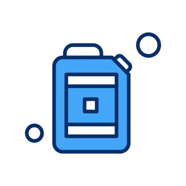 Vektör yakıt deposu Ico, vektör çizimi