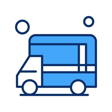 Vektör van Ico, vektör illüstrasyonu