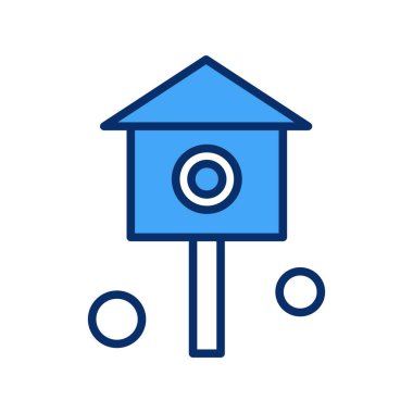  Vektör ikinci kutusu Ico, vektör illüstrasyonu