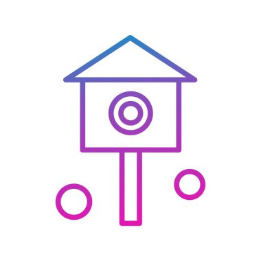  Vektör ikinci kutusu Ico, vektör illüstrasyonu