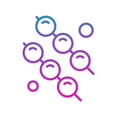 Vektör bbq Ico, vektör illüstrasyonu