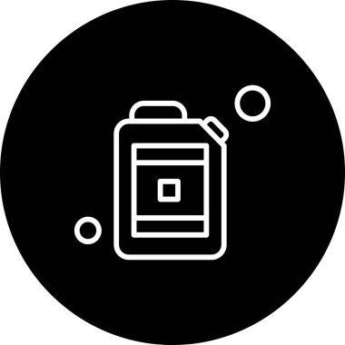 Vektör yakıt deposu Ico, vektör çizimi