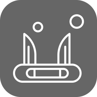  Vektör bıçağı Ico, vektör illüstrasyonu