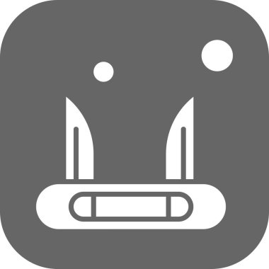  Vektör bıçağı Ico, vektör illüstrasyonu