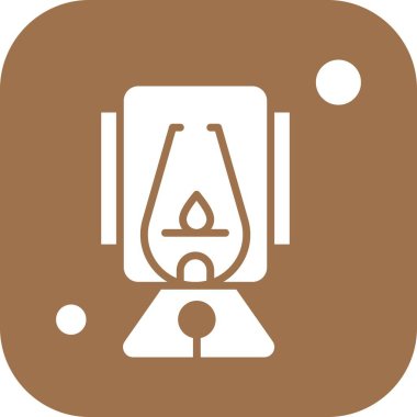 Vektör lambaları Ico, vektör illüstrasyonu