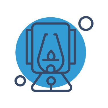 Vektör lambaları Ico, vektör illüstrasyonu