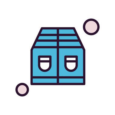  Vektör Ico paketleri, vektör illüstrasyonu